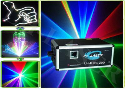 China 8W RGB Outdoor Christmas Programmable Laser Light Show With SD Card for sale