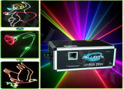 China RGB 638nm Red Green 532nm Blue 450nm Multicolor Laser Light Show Projector , 50-60HZ for sale