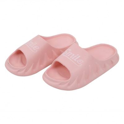 China 2021 New Fashion Trend Wholesale Progress On Eva Couples Thick-Soled Slippers Women External Use Summer Home Slipper Shit Feeling for sale