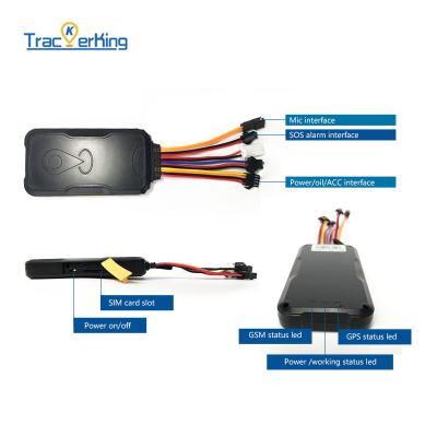 China Wateroof 2021 Hot Sale Car GPS Tracker With Mobile SOS Call Cut Off Oil Tracking Device for sale