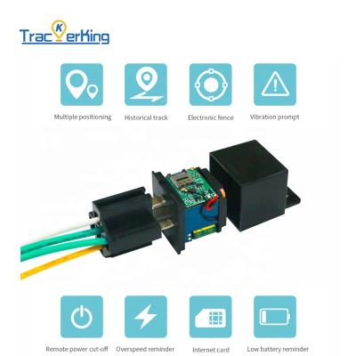 China GPS Can Be Disguised As Conventional Relay Mini Relay GPS Tracker GPS Locator With Cut Out Engine And Oil Car Tracking Device for sale