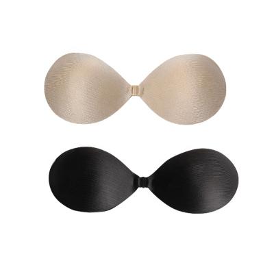 China QUICK DRY Women Hand Shape Silicone Adhesive Thick Sponge Lift Gather Forehead Push Up Invisible Bra Strapless Backless for sale