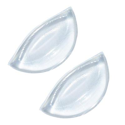 China Swimming Pads Bra Accessories Silicone Gel Bra Insert Pads For Bikini Bra Breast Enhancers Swimming for sale