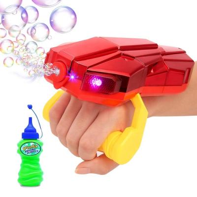 China 2022 Wholesale New Hot Selling Amazon Plastic Automatic Bubble Machine Gun For Kids Bubble Manipulator for sale