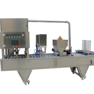 中国 Beverage Cup Automatic Yogurt Filling Sealing Machine 販売のため