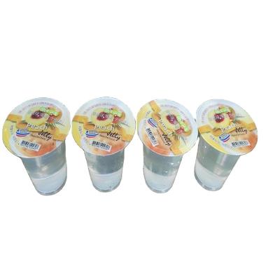 China Factory Price Rotary Type Water Cup Yogurt Milk Beverage Filling Sealing Machine for sale