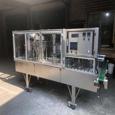 China Automatic beverage coffee powder filling and sealing machine for nespresso for sale