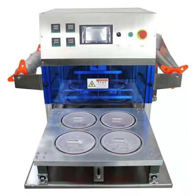 China New Design Beverage /cups Tray Flush Sealing Machine Nitrogen Gas Machine for sale