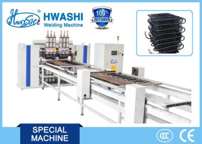 China Hwashi WL-MF-160K Six-head Automatic Refrigerator Condenser Wire Mesh Welding Machine for sale