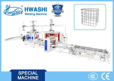 중국 Hwashi 가득 차있는 자동적인 IBC 감금소 구조 용접 기계 생산 라인 판매용