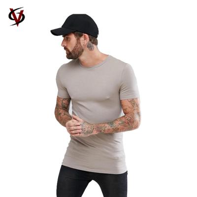 China Guangzhou V&S Cotton Men's Short Sleeve T shirt Custom Logo Man T-shirt for sale