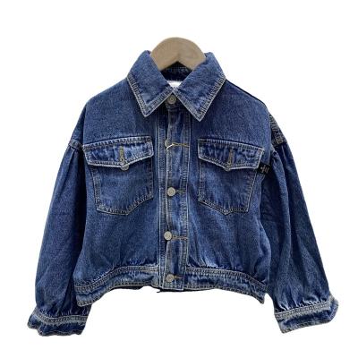 China 2022 Spring New Product Inventory Children's Denim Jacket Boys And Girls Outerwear Children'S Breathable Tracksuits for sale