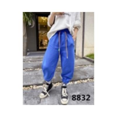 China Color Fade Proof 2021 autumn and winter new children's big children's style loose casual handsome pants sports running sweatpants the same for sale