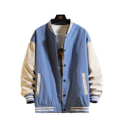 China Custom Reversible Mens Varsity Jacket Baseball Jackets Suits Autumn Winter High Quality Loose Fit Bomber Jacket 2021 Unisex for sale