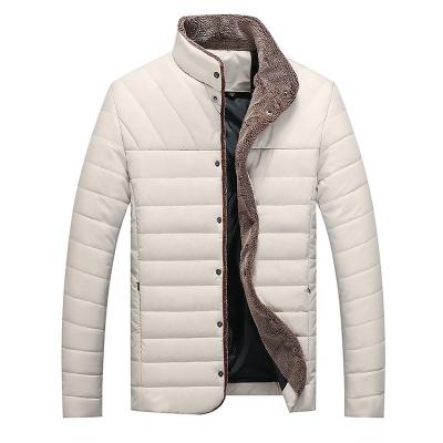 China 2021 Autumn Men's Clothing Fashion 5XL Stand Collar Breathable Thick Cotton Padded Jacket And Coated Wholesaler for sale