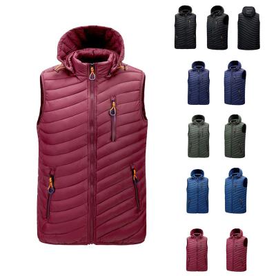 China Women's Red Men's QUICK DRY Warm Black Jacket Winter Coat Vest Cotton Sleeveless Bomber Jacket for sale