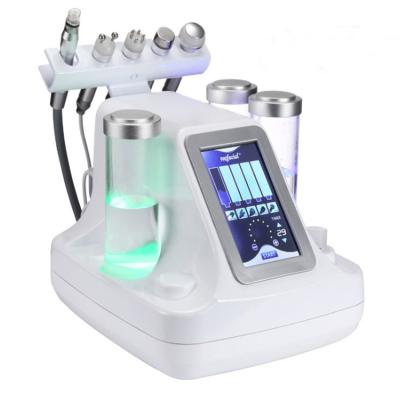 China Pigment Removal 6 in 1 Hydraulic Oxygen Jet Facial Beauty Dermabrasion Machine Aqua Peeling Skin Rejuvenation Water Pore Vacuum Facial Cleanser for sale