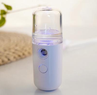 China Mister Portable Mini Face Mist Handy Sprayer Nano Facial Atomization DEEP CLEANING Cool Facial Steamer for sale