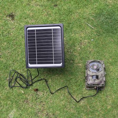 China Outdoor Waterproof 12V Solar Panel Kits Solar Charger with Lithium Battery for SE5200 Camera for sale