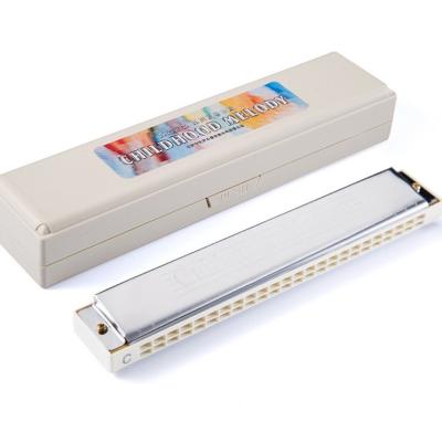 China 24 hole kids plastic tremolo harmonicas for sale for sale