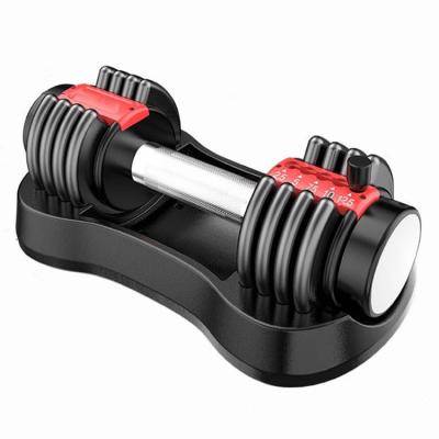 China Universal Buy Cheap Price 24kg Commercial Gym Exercise Weights Adjustable Dumbbell Set for sale