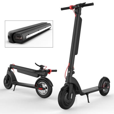 China 350w Two Wheel Air Tire Motorcycles Aluminum Alloy Unisex Foldable Electric Scooter for sale