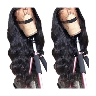 China 100% Human Hair Long Bone 13x4 Body Wave Full HD Human Hair Blend Wigs Brazilian Straight Short Fresh Natural Wholesale Lace Band Wigs for sale