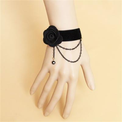 China Vintage Punk Handmade Bracelets For Women Wrist Jewelry Gothic Accessories Party Jewelry Bangles Bangles for sale