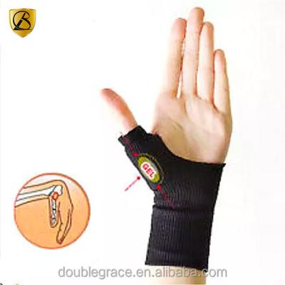 China Soft Copper Gel Brace Wrist Thumb Support Brace Relief Compression Glove for sale