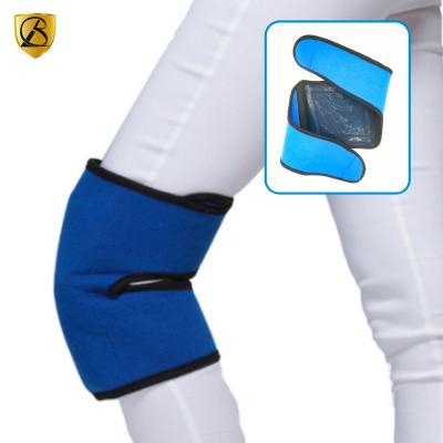 China Portable Hot and Cold Therapy Gel Knee Wrap with Large Reusable Oversized Ice Pack for Sports Injury Muscle Swelling and Pain for sale