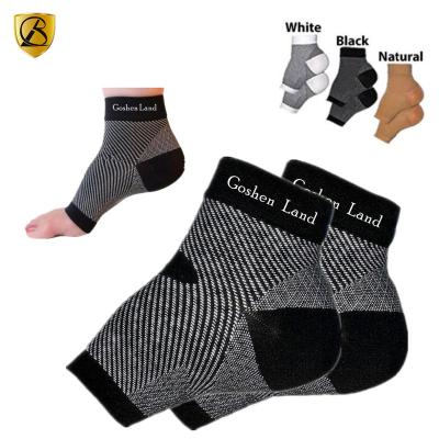 China Windproof Copper Brace Goshen Land Fasciitis Ankle Compression Plantar Sleeves, Sports Medical Foot Sleeves Socks for sale