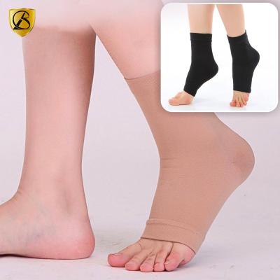 China Wholesale Hot Selling Breathable Copper Brace Compression Ankle Support Sock for sale