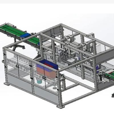 China Automatic Switch Panel Wrapping Equipment 15-30 Packets /min for sale