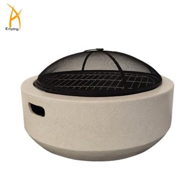 China Outdoor BBQ Table Stocked Fire Pit Wood Burning Fire Pit for sale