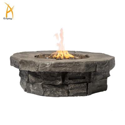 China Stocked Concrete Fire Pit Patio Gas Fire Pit Table for sale