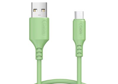 China USB 2.0 Soft TPE USB A Micro / Typec C / Lightning Data Cable Customized for sale