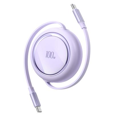 China Retractable Magnetic Dual - USB - C Data Cable: Compact & Convenient for sale