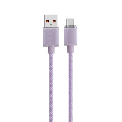 中国 2A / 3A 帯状充電ケーブル 帯状携帯電話 USB A 充電ケーブル 販売のため