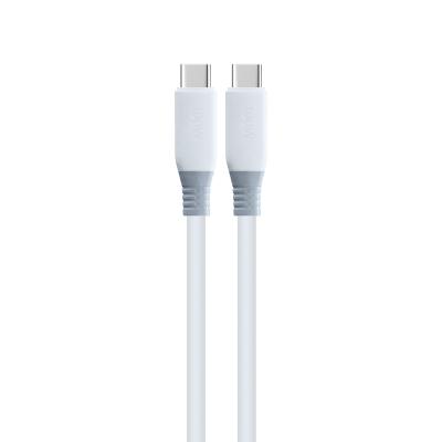 China Customized Silicone Charging Cable CC100W 5A High Speed Transfer Cable for sale