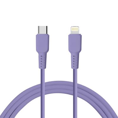 China Cable USB TPE personalizable de 1m / 2m de longitud C-C20V3A 60W máximo / C-L 9V3A 27W máximo en venta