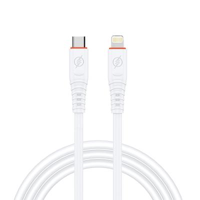 China Color blanco TPE USB2.0 Cable de carga 3A 1M / 2M 480Mbps Personalizado en venta