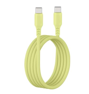 Chine Cable de charge magnétique de silicone de type C pour ordinateur portable et téléphone portable 100W 60W 27W 20W à vendre