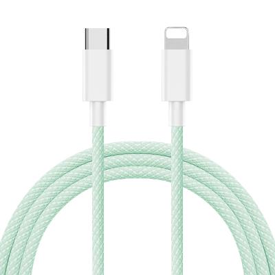 China Schnellladung geflochtenes USB-C-Datenkabel 1M 2M 3M 60W PD-Ladekabel zu verkaufen