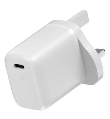 China UK Charger 45W GaN USB Charger 1 Port Type C Wall Charger Mobile Phone Fast Charging Charger for sale