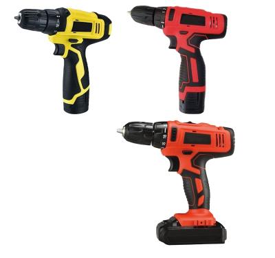 China New Design 12v Cordless Drill Machine Tools Portable Electric Drill 1.3A.h Factory Sale for sale