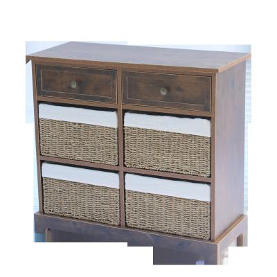 China Modern KD 6 Drawer Fully Foldable Bucket Cabinet for sale