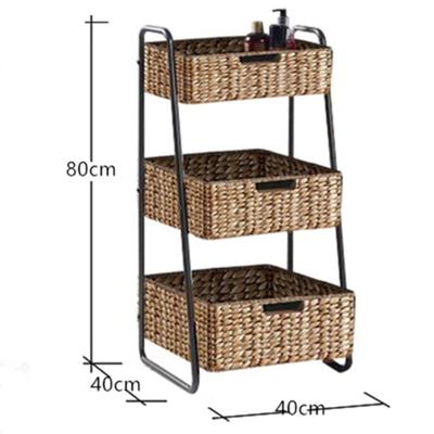 China Custom Low Stocked Storage Rack Shelf 3 Layer Shelf Price for sale