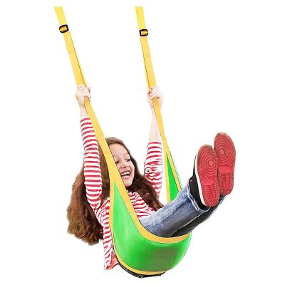 China Modern Outdoor Portable Swing Seat with Adjustable Straps 2 Carabiners for Kids Porch Swing for sale