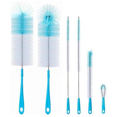 China BPA Free and Non-Toxic ULG Bottle Cleaner Brush Set Longer Handle for Narrow Neck Plus Kettle Spout/Lid Brush for sale