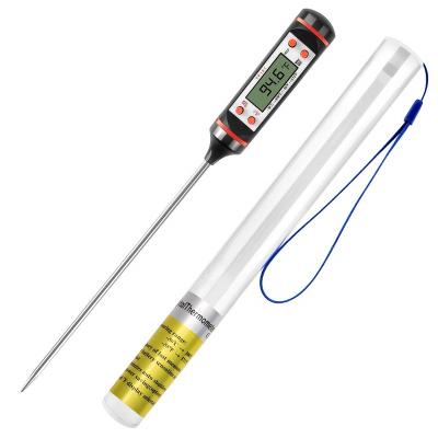 China Digital Kitchen Meat Thermometer with 5.8 Inch Long Probe for Food, BBQ, Grill, Meat, Oil, Milk, Yogurt 6.2*4.5*28.4cm for sale